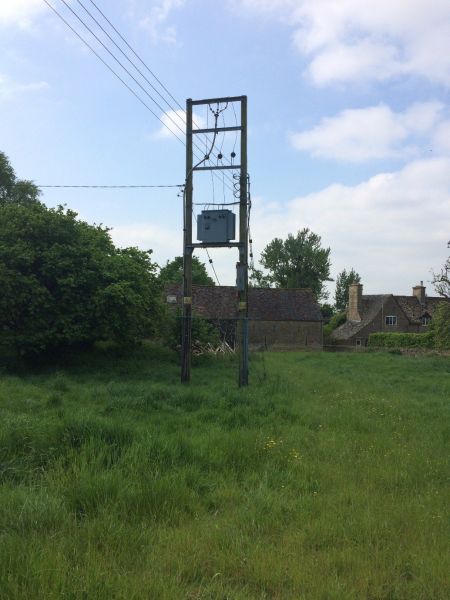 Electricy at manor Farm, Overbury
